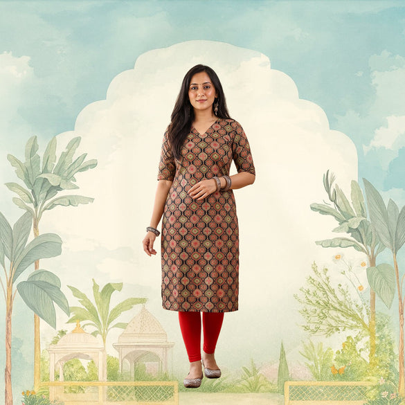 Straight Long Kurti