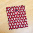 Brown Printed Cotton Straight Long Kurti