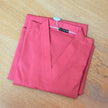 Coral Pink Solid Cotton Straight Long Kurti