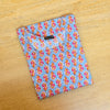 Grey Pink Kantha Printed Cotton Straight Long Kurti