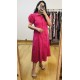 Dark Pink Hkoba A-Line Kurti Dark Pink Hkoba A-Line Kurti