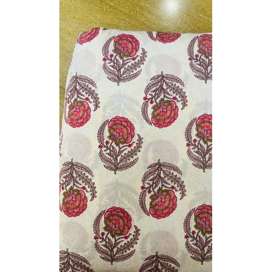 Pink Botti Angrakha Kurti