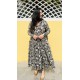Black Creme Manmohini Kurti Black Creme Manmohini Kurti