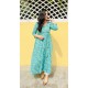 Blue Noor Gher Kurti