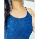 Dark Blue Chikankari Straight Kurti Dark Blue Chikankari Straight Kurti