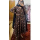 Black Foil Printed Manmohini Kurti