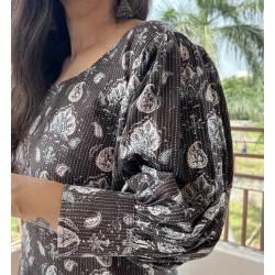 Grey Straight Long Kurti Grey Straight Long Kurti