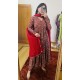 Red Printed Manmohini Kurti