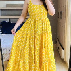 Yellow Ruhani Dress