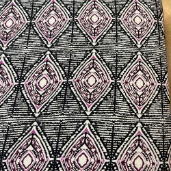 Black Printed Straight Long Kurti