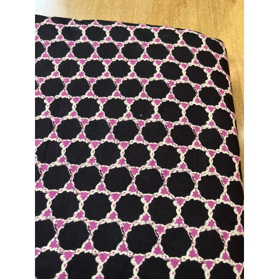 Black Printed Straight Long Kurti Black Printed Straight Long Kurti