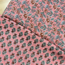 Anaya Pink Floral Kantha Suit set