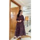Raha Black Red Floral Set
