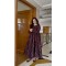 Raha Black Red Floral Set