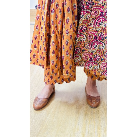 Anaya Orange Red Suit Set