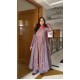 Anaya Grey Pink Kantha Suit set