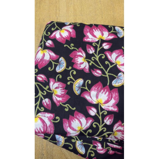Black Lotus Straight Long Kurti