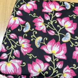 Black Lotus Straight Long Kurti