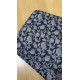 Blue Floral Straight Long Kurti