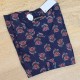 Blue Floral Straight Long Kurti