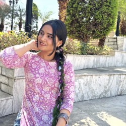 Lavender Straight Long Kurti