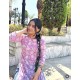 Lavender Straight Long Kurti