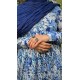 Blue White Manmohini Kurti