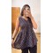 Navy Blue Tulip Top