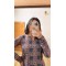 Navy Blue Straight Long Kurti