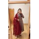 Navy Blue A-Line Kurti