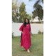Bright Pink A-Line Kurti
