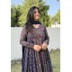 Anaya Navy Blue Suit Set