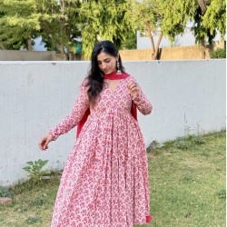 Pastel Printed Manmohini Kurti