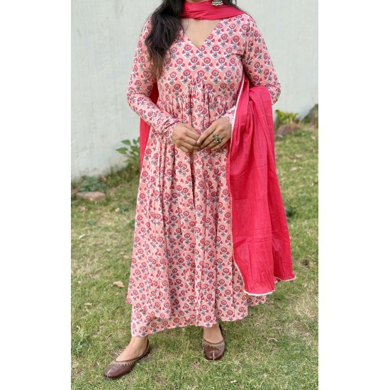 Pastel Printed Manmohini Kurti