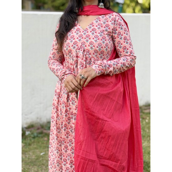 Pastel Printed Manmohini Kurti