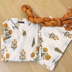 Yellow Motif full Suit Set