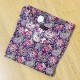 Purple Floral Straight Long Kurti