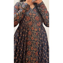 Anaya Navy Blue Suit Set