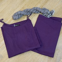 Dark Purple full Suit Set