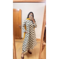Hathi Printed A-Line Kurti