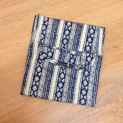 Indigo Lining Straight Long Kurti