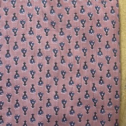 Mauve Leaf Straight Long Kurti