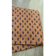 Orange Leaf Straight Long Kurti
