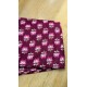Maroon Lotus Straight Long Kurti