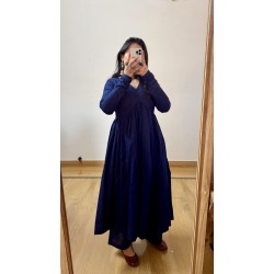 Navy Blue Manmohini Kurti