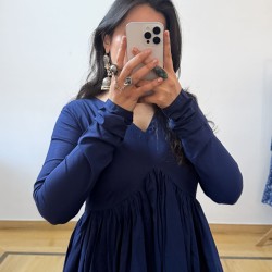 Navy Blue Manmohini Kurti
