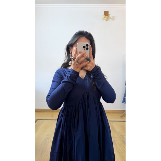 Navy Blue Manmohini Kurti