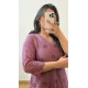  Dark Purple Short Kurti
