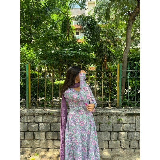 Anarkali Pastel Kurti Anarkali Pastel Kurti