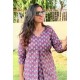Rooh Purple Kurti
